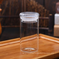 250ml custom logo jars with glass lid fruit or juice packaging glass